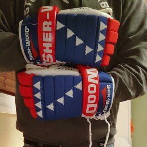 Sher-Wood Authentic Hockey Gloves - NEW WITH TAGS